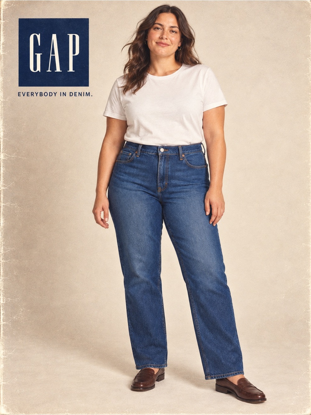 Gap High Rise ’90s Straight Jeans Size 16/33 Regular Dark Wash Plus Size